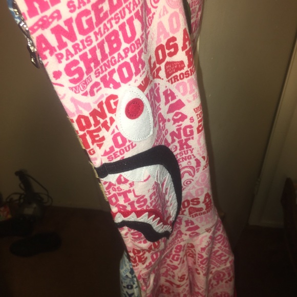 BAPE XXV cities camo 2nd ape shark half full zip - Picture 7 of 8